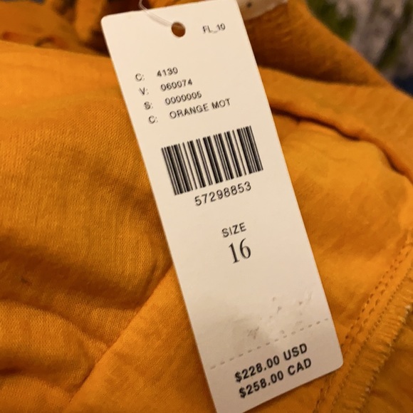 NWT ANTHROPOLOGIE HALTER DRESS GORGEOUS! 16 - Picture 4 of 4